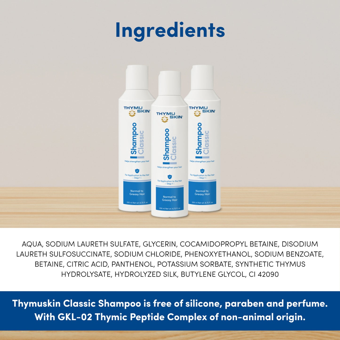 THYMUSKIN Classic Shampoo 200ml
