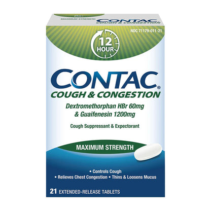 Contac - Cough & Congestion (21 ct)