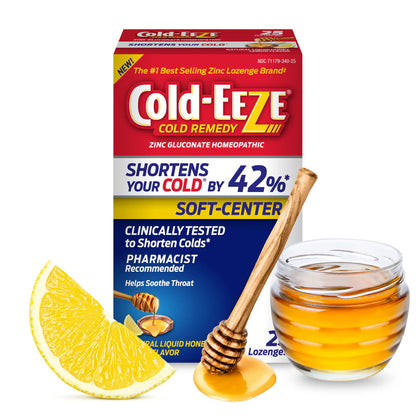 Cold-EEZE Lozenges - Honey Lemon