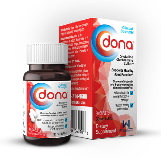 Dona Crystalline Glucosamine Sulfate, 1500 Mg