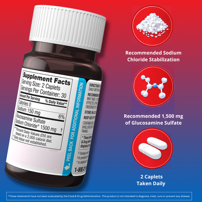 Dona Crystalline Glucosamine Sulfate, 1500 Mg