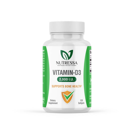Nutressa - Vitamin D3 2,000 IU