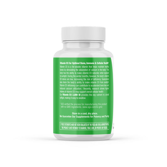 Nutressa - Vitamin D3 2,000 IU