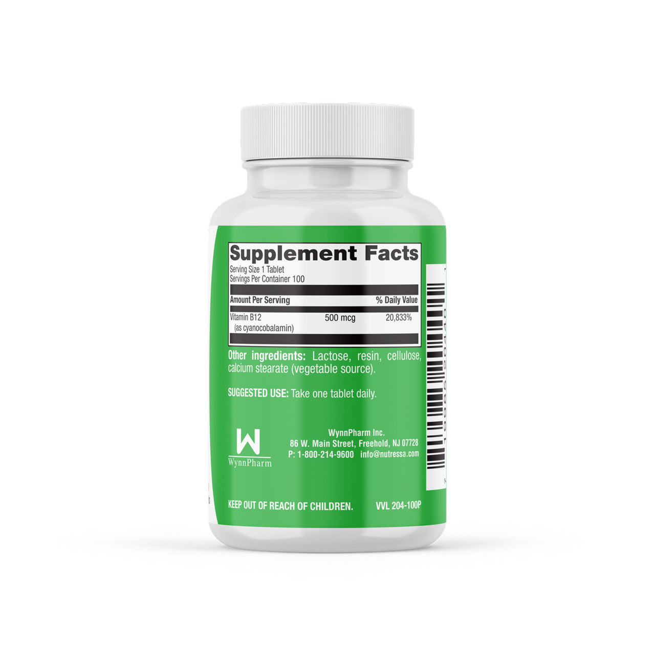 Nutressa - B-12 500mcg