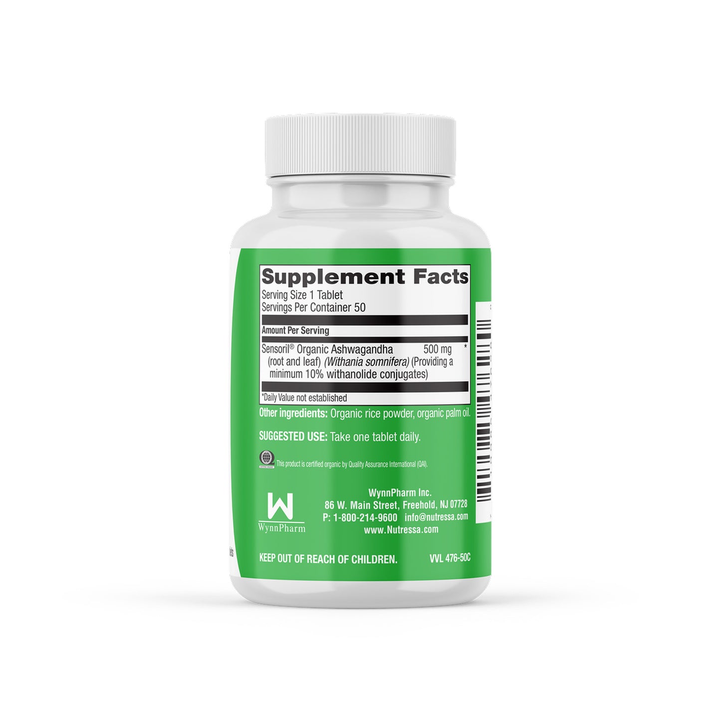 Nutressa - Organic Ashwagandha