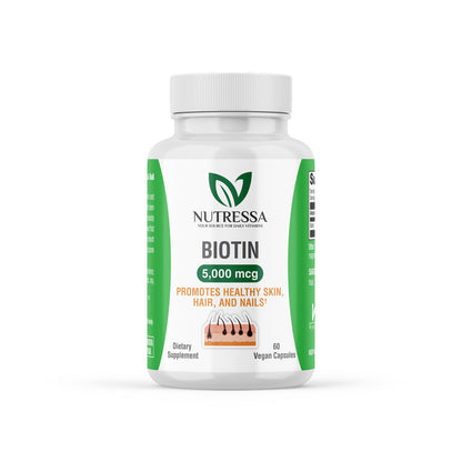 Nutressa - Biotin 5,000 mcg