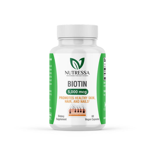 Nutressa - Biotin 5,000 mcg