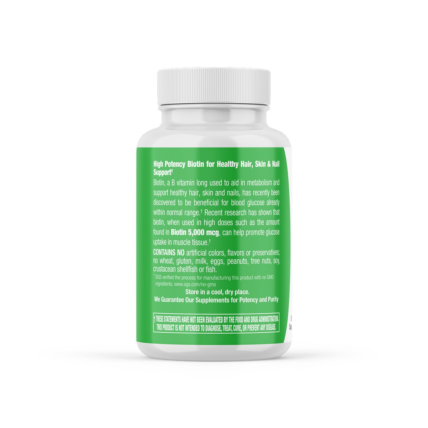 Nutressa - Biotin 5,000 mcg
