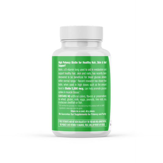 Nutressa - Biotin 5,000 mcg
