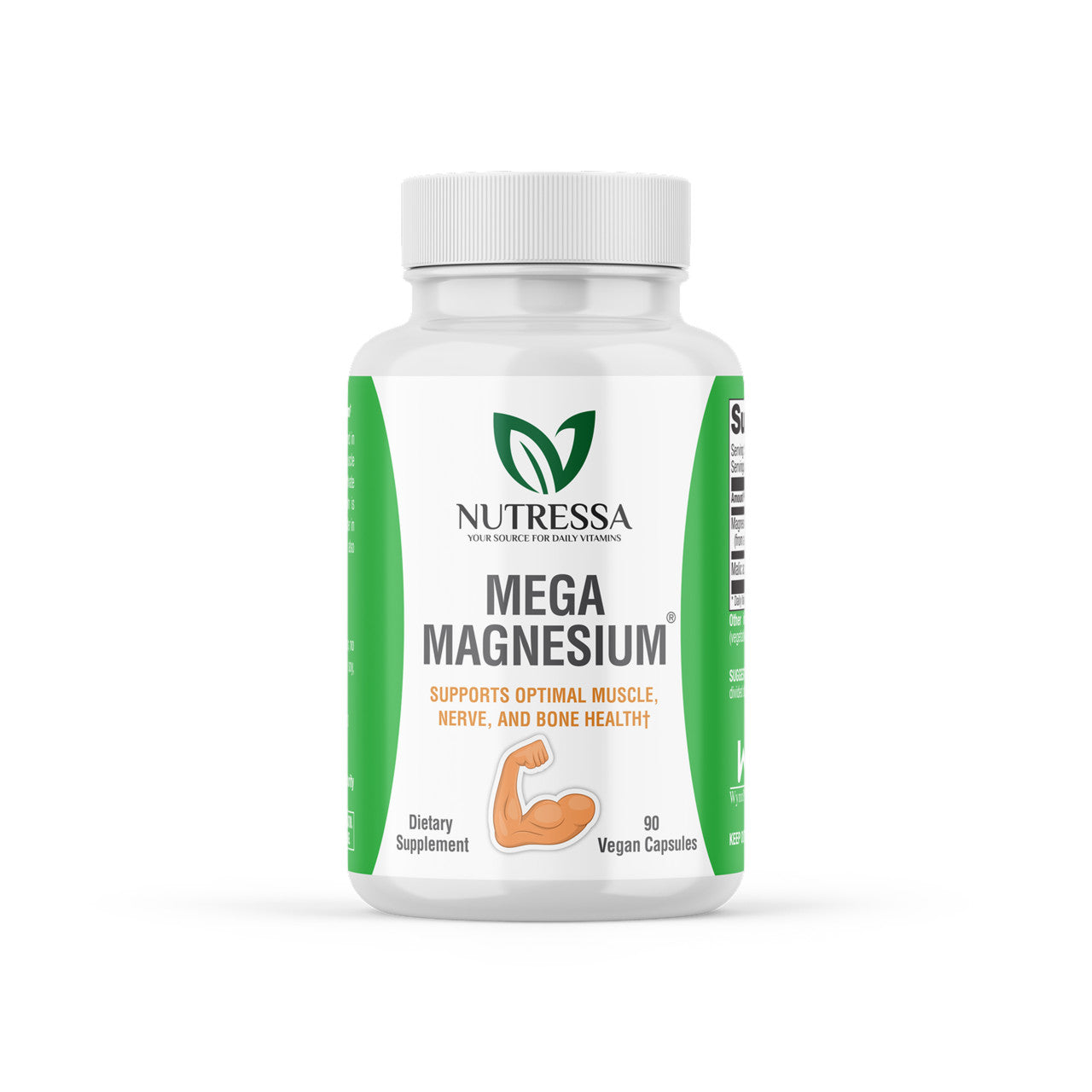 Nutressa - Mega Magnesium Veg Caps