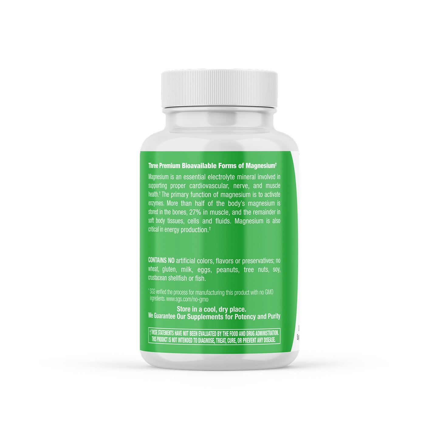 Nutressa - Mega Magnesium Veg Caps